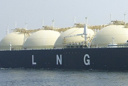 Liquefied natural gas LNG 260 青空白帆