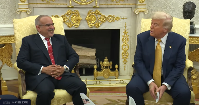 Trump Bahrain crown prince 700 THE WHITE HOUSE