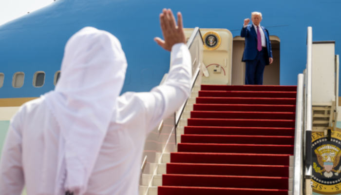 Trump Qatar 700 THE WHITE HOUSE