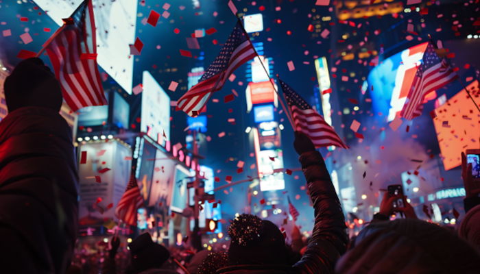 american flags 700 FREEPIK